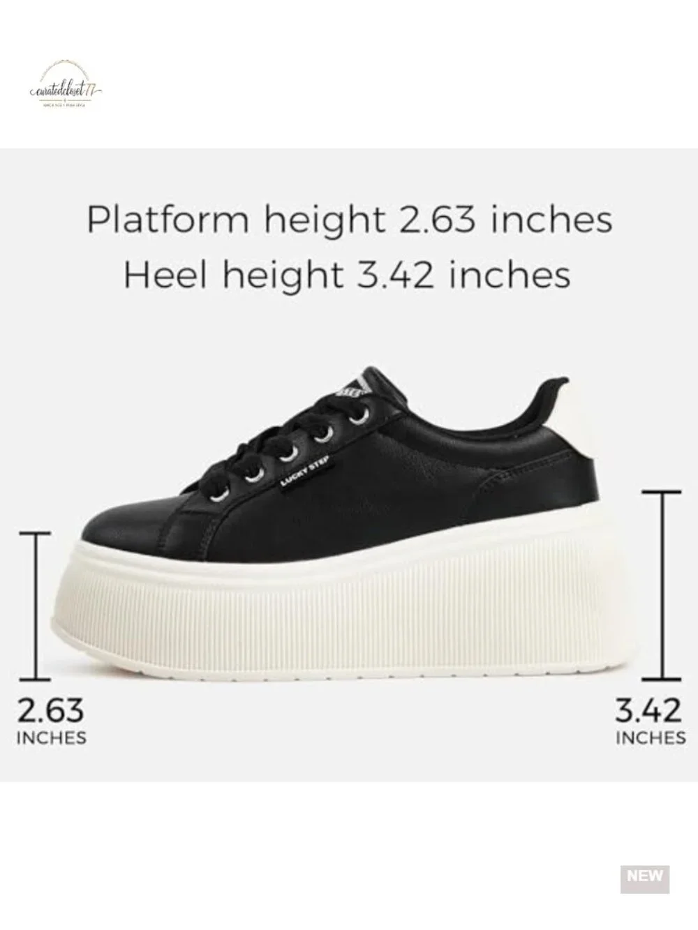 Women's Platform Wedge Canvas Sneakers with PU Option